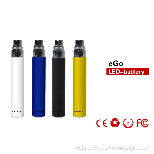 2014 Most Popular Electronic Cigarette EGO LED Battery